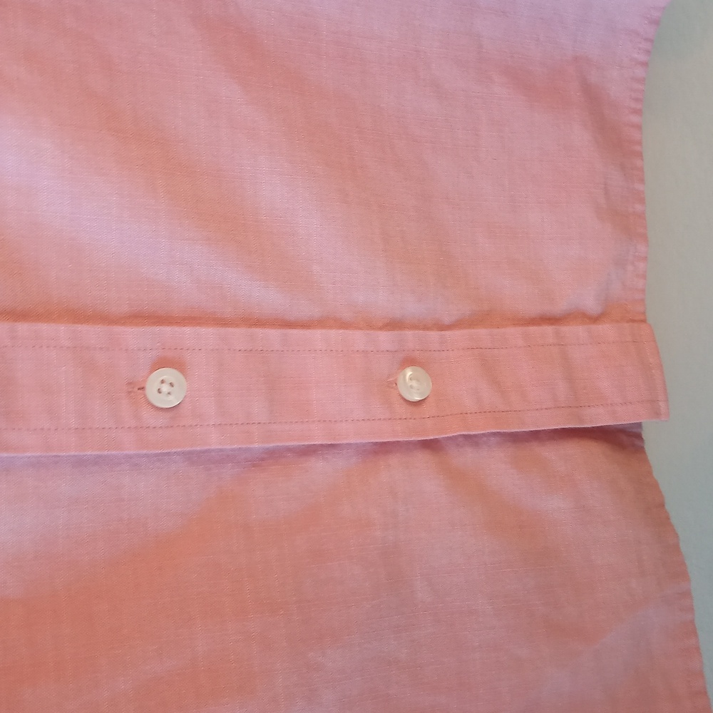 Oak Hill Men's Pink Short Sleeve Shirt - Picture 8 of 9